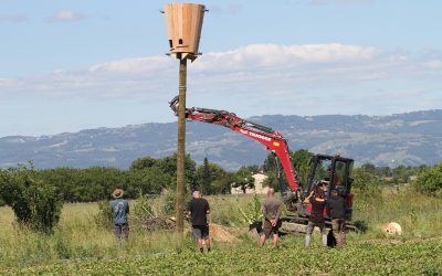 Cinq mats d&rsquo;hospitalité installés sur la ferme !