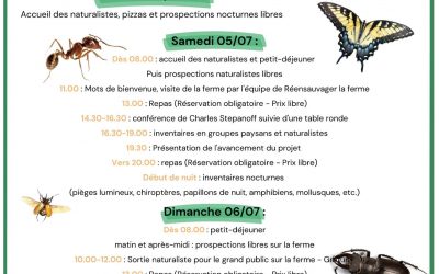 Quatrième week-end Réensauvager la Ferme